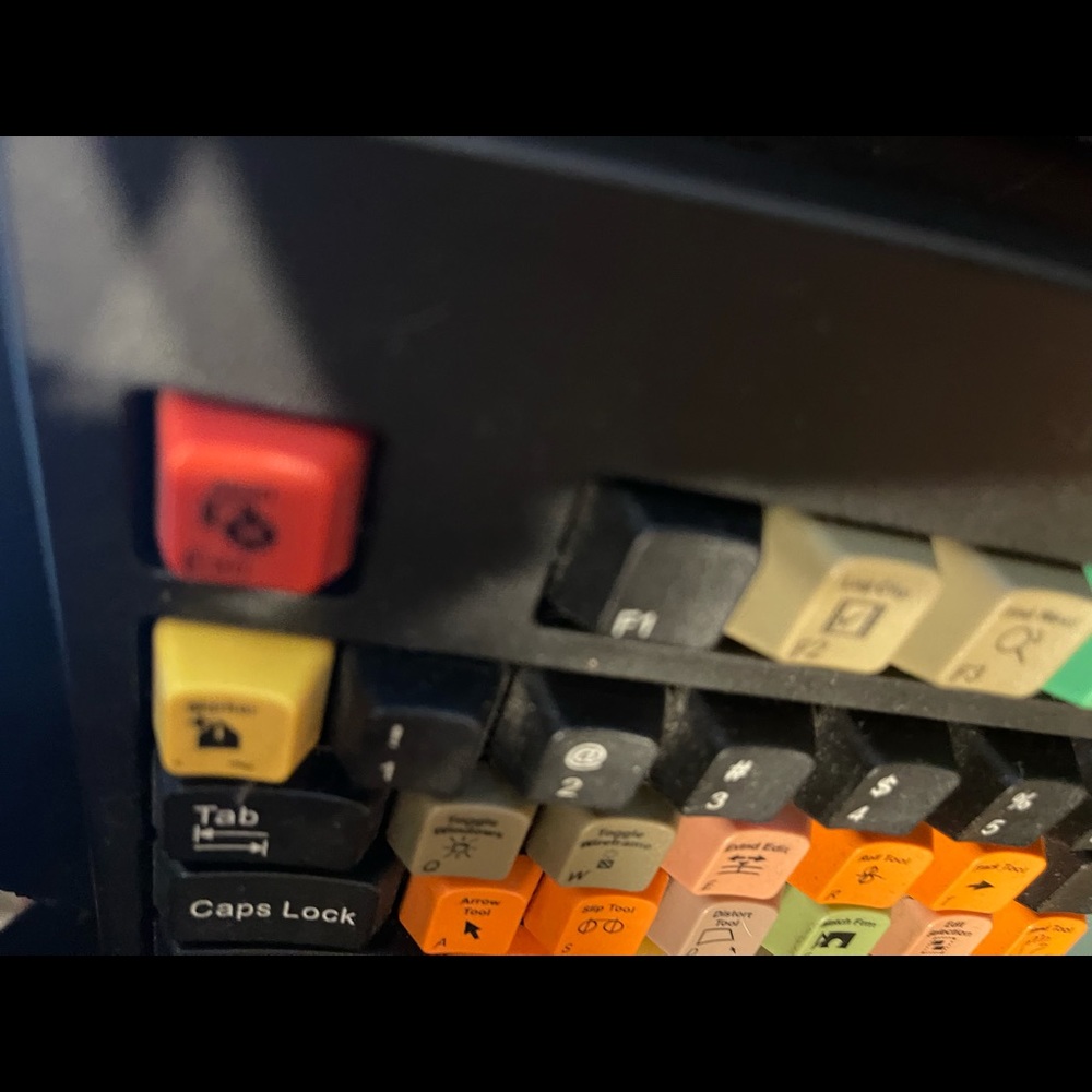 Mechanical Final Cut Pro Editing Keyboard Mac/PC - Picture 4 of 9